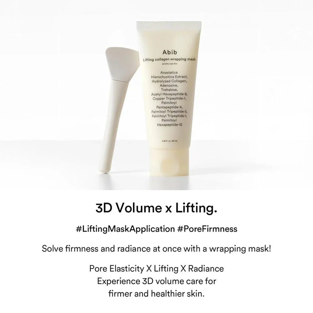 Abib - Lifting Collagen Wrapping Mask Jericho Rose Film 100ml