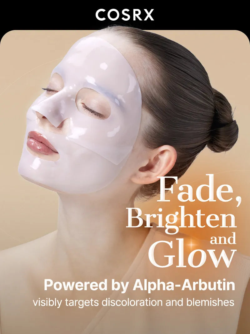 COSRX - The Alpha-Arbutin Discoloration Care Hydrogel Mask 34g x 3