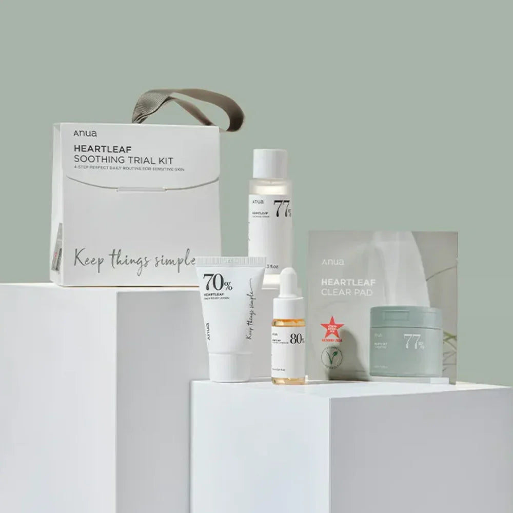 ANUA Heartleaf Soothing Trial Kit - 4 components