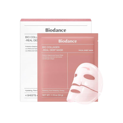 BIODANCE - Bio Collagen Real Deep Mask 34g x 4 Mask / Box