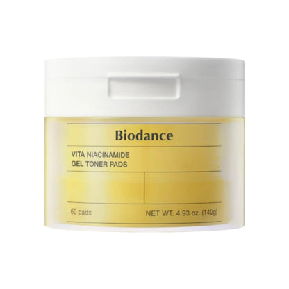BIODANCE - Vita Niacinamide Gel Toner Pad 60 Pads