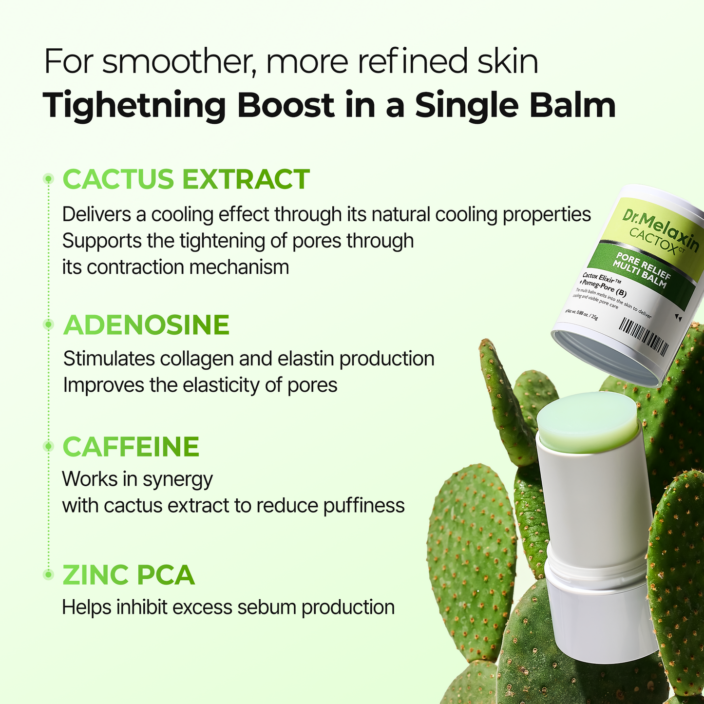 DR MELAXIN - Cactox Pore Relief Multi Balm 25g