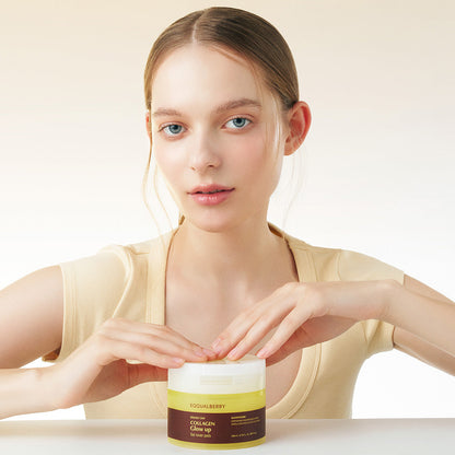 Eqqualberry - Collagen Glow Up Gel Toner Pad 60 Pads