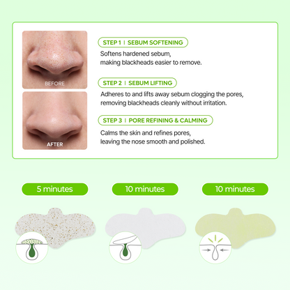 DR MELAXIN - Cactox 3-Step Nose Pore Pack 3gX3ea