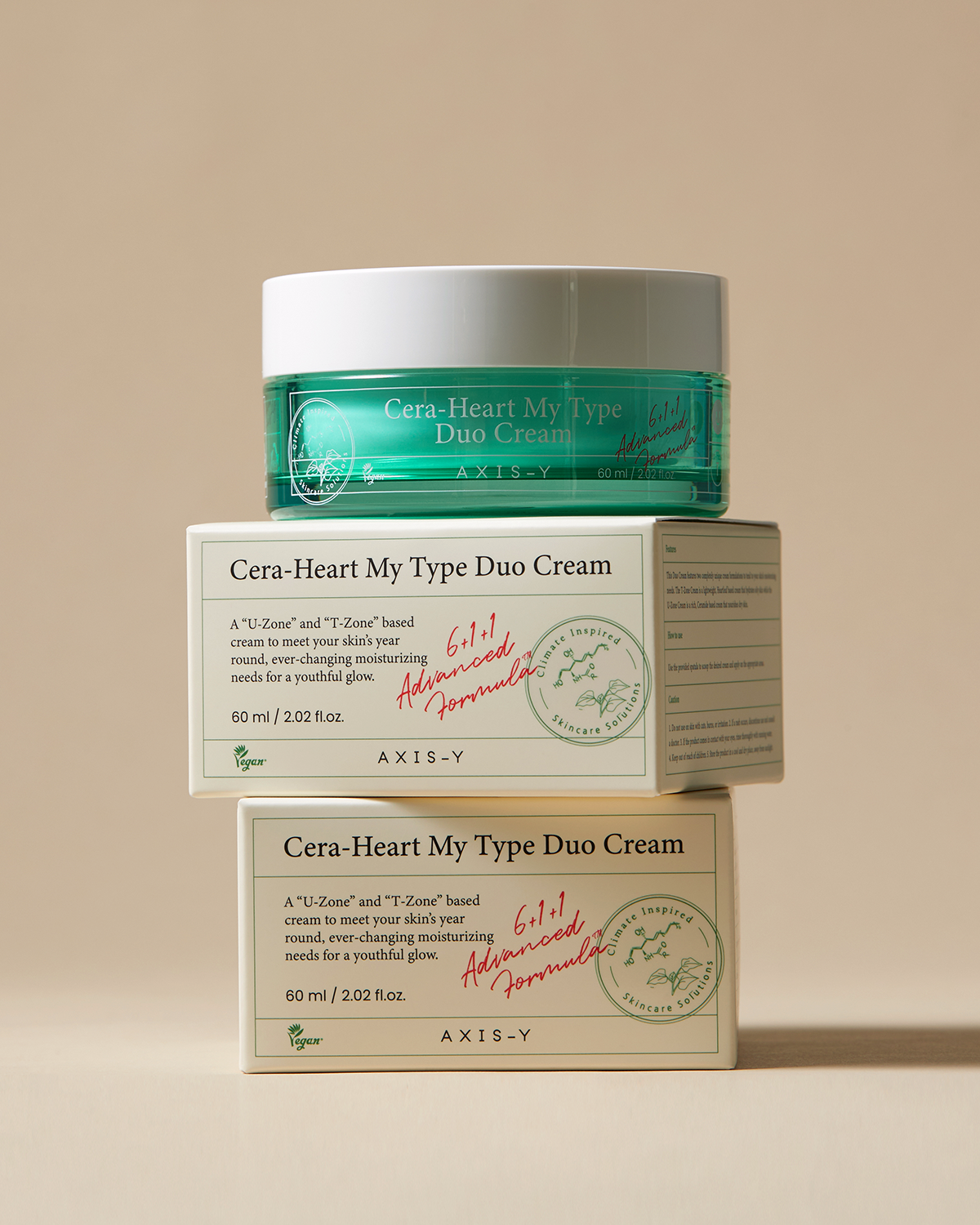 AXIS-Y - Cera Heart My Type Duo Cream 60ml