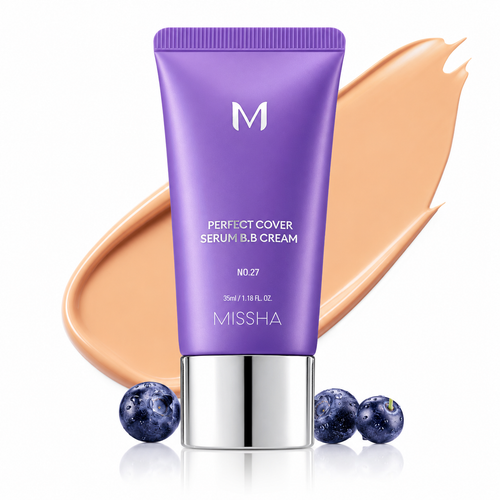 MISSHA - M Perfect Cover Serum BB Cream No.27 Honey Beige 50ml