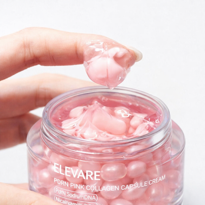 PDRN pink collagen capsule cream