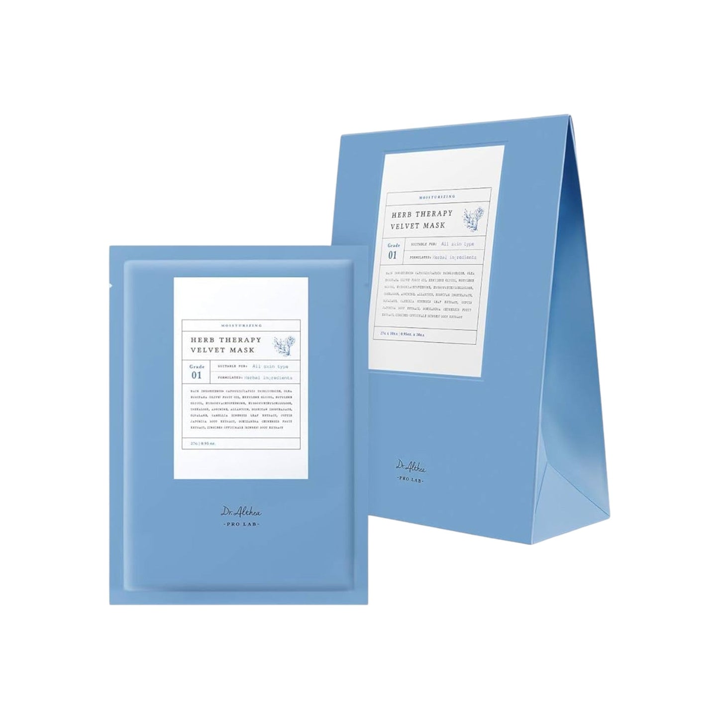 DR ALTHEA Herb Therapy Velvet Mask 27g 10 Mask/Pack