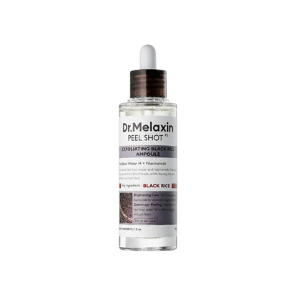 DR MELAXIN - Peel Shot Exfoliating Black Rice Ampoule 80ml