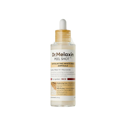 DR MELAXIN - Peel Shot Exfoliating White Rice Ampoule 80ml