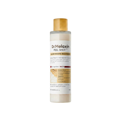DR MELAXIN - Peel Shot Glow White Rice Toner 200ml