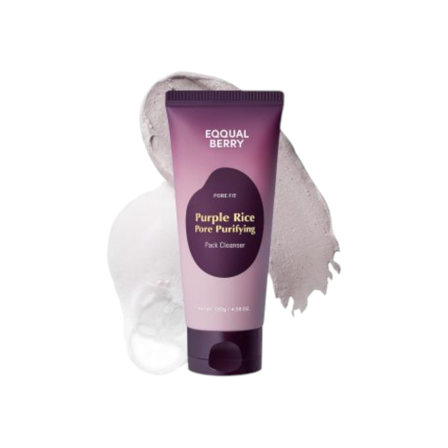 EQQUALBERRY – Purple Rice Pore Purifying Pack Cleanser 130ml