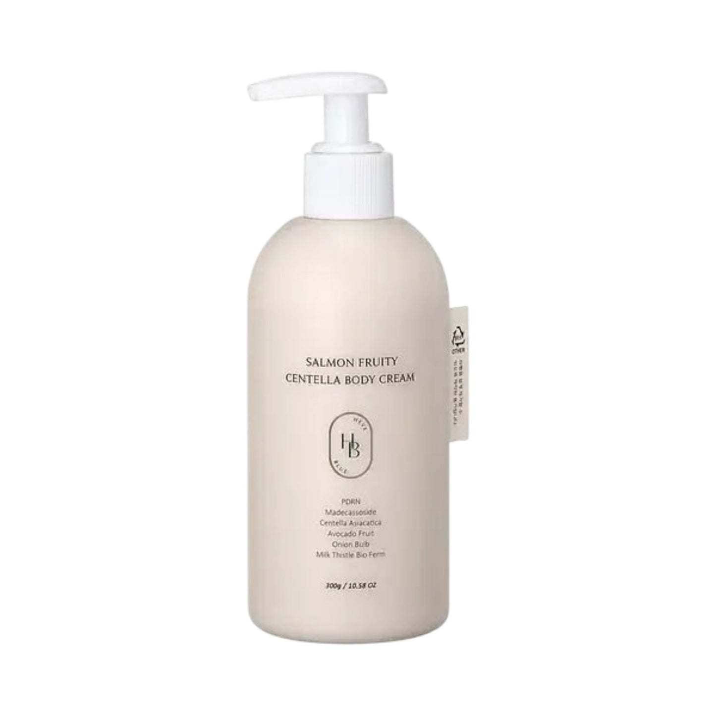 HEVEBLUE Salmon Fruity Centella Body Cream – 200 ml
