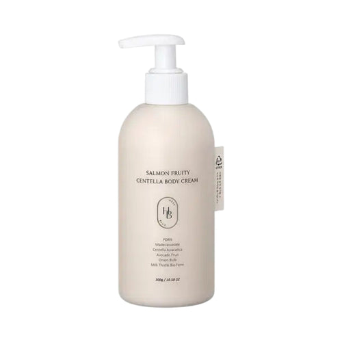 HEVEBLUE Salmon Fruity Centella Body Cream – 200 ml