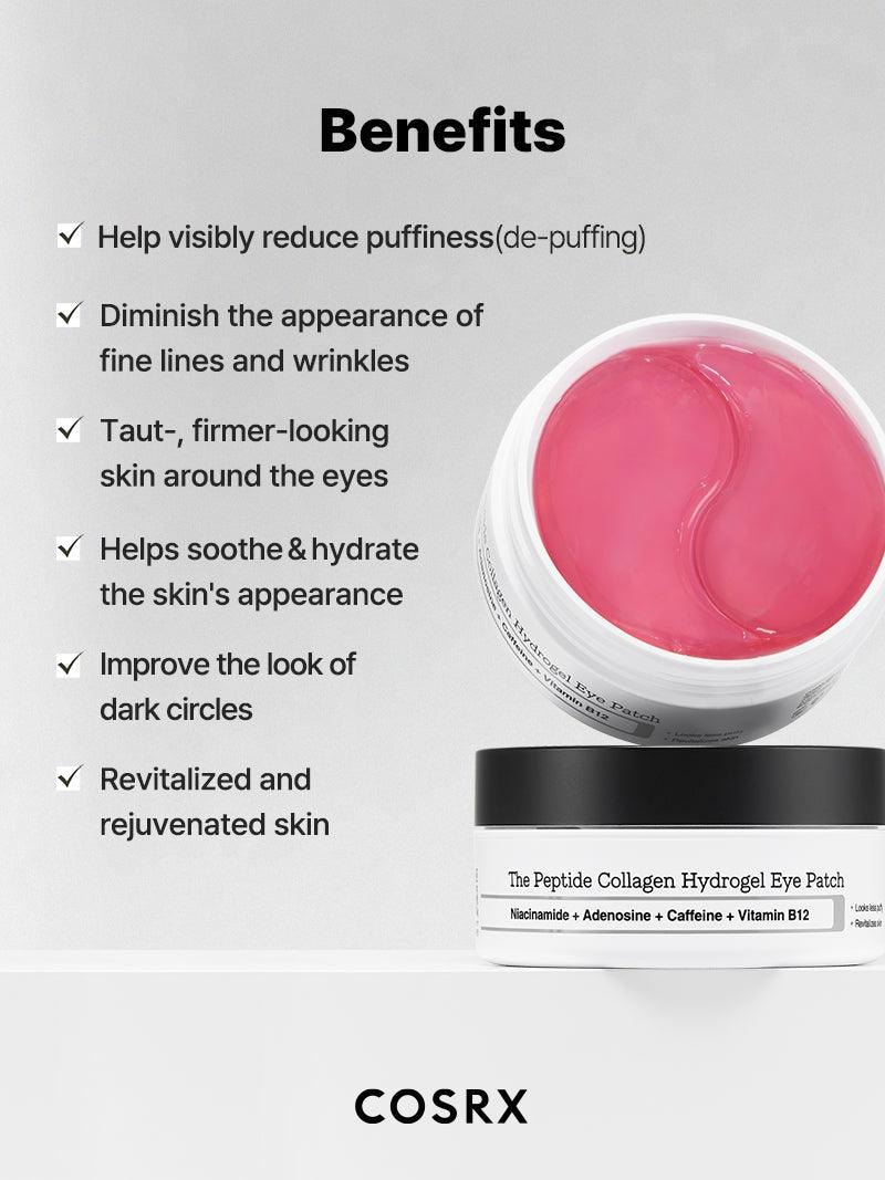 COSRX - The Peptide Collagen Hydrogel Eye Patch 60 Patches