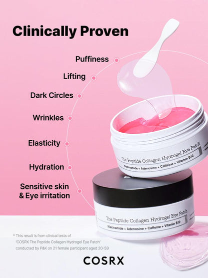 COSRX - The Peptide Collagen Hydrogel Eye Patch 60 Patches