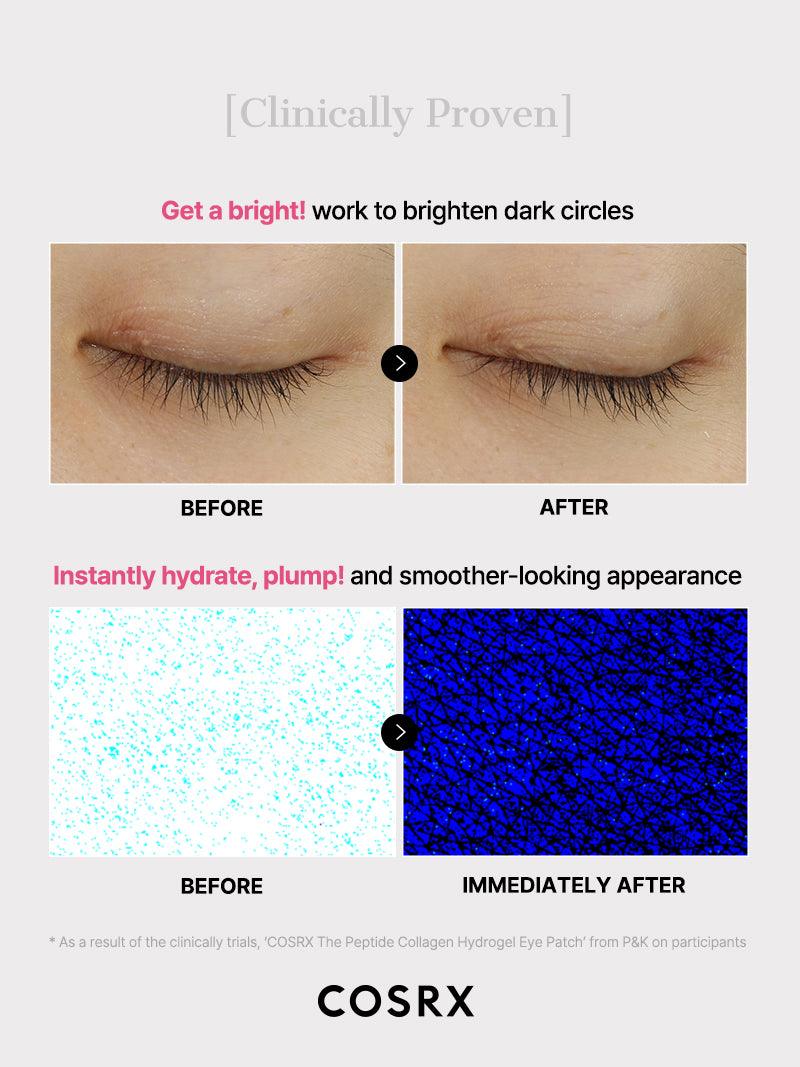 COSRX - The Peptide Collagen Hydrogel Eye Patch 60 Patches