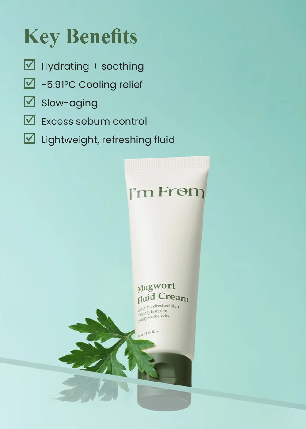 IM From - Mugwort Fluid Cream 50ml