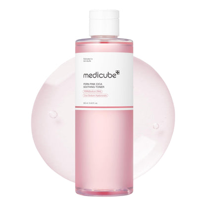 MEDICUBE PDRN Pink Cica Soothing Toner – 250 ml