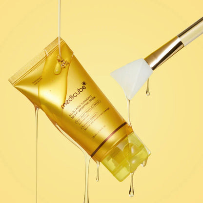 MEDICUBE Kojic Acid Turmeric Night Wrapping Mask – 75 ml