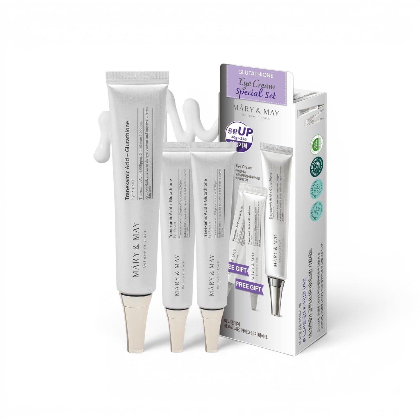 MARY & MAY - Glutathione Eyecream Special Set 30g + 24g