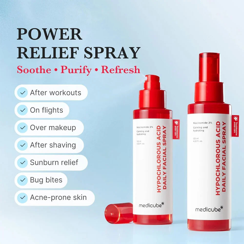 MEDICUBE – Hypochlorous Daily Facial Spray – 100 ml