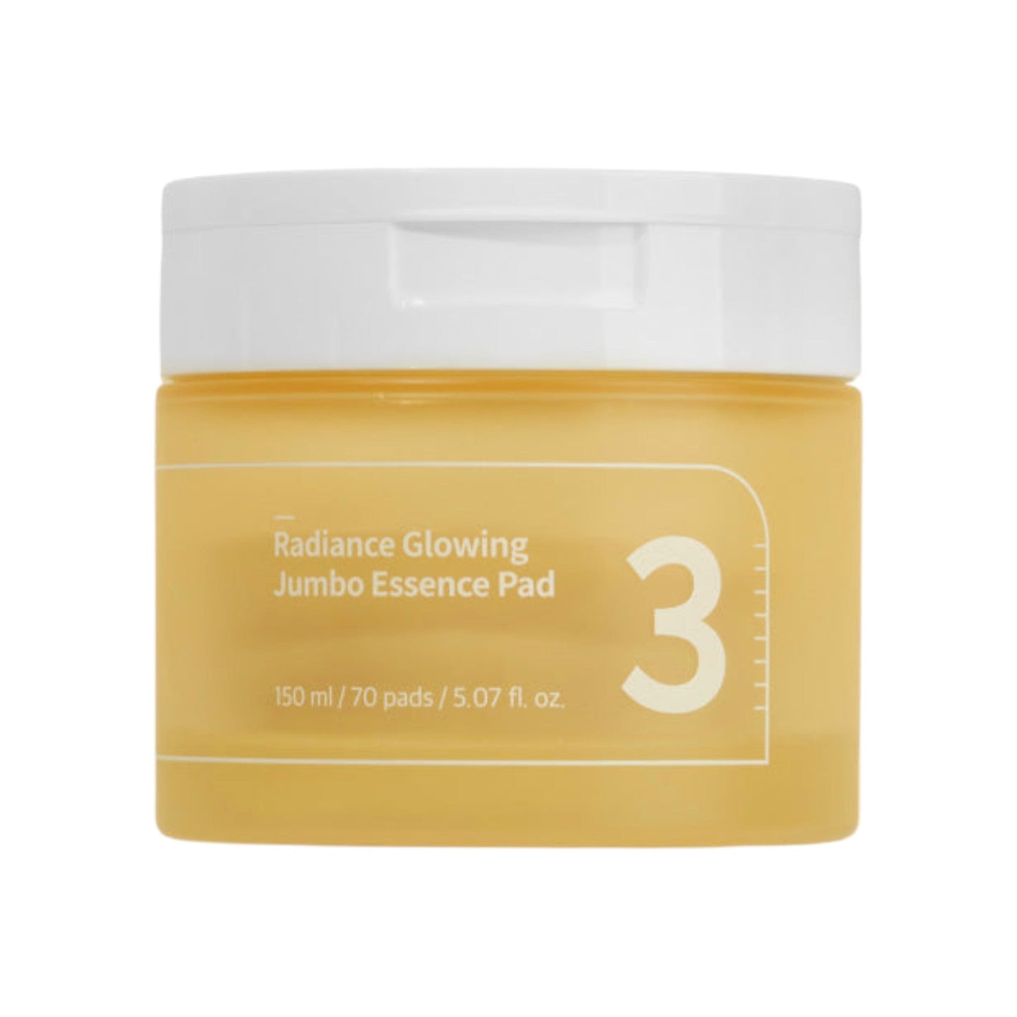 numbuzin No.3 Radiance Glowing Jumbo Essence Pad 150ml / 70 Pads
