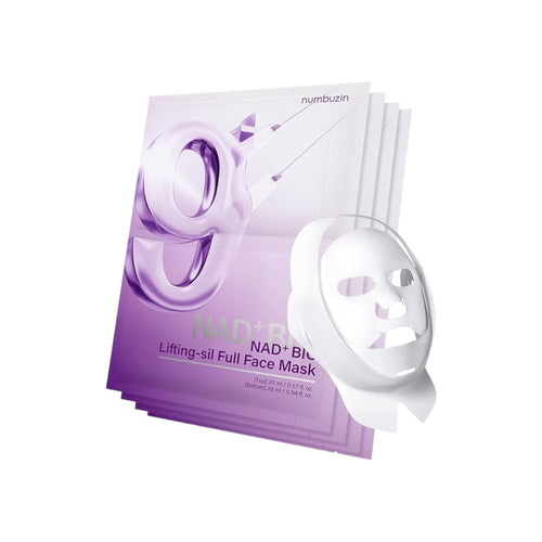 NUMBUZIN No.9 NAD Bio Lifting Full Cover Facial Mask – 4 Masks / Pack