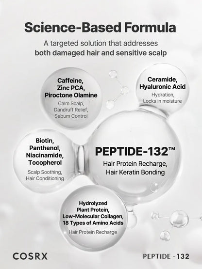 COSRX - PEPTIDE 132 Ultra Hair Bonding Shampoo 300 ml