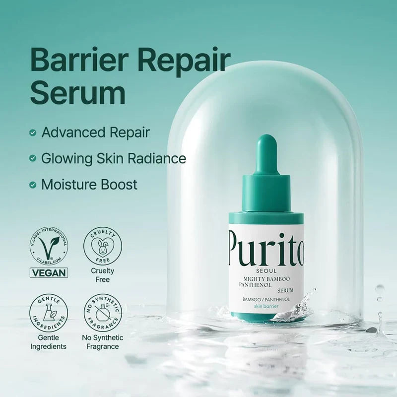 PURITO Mighty Bamboo Panthenol Serum – 30 ml