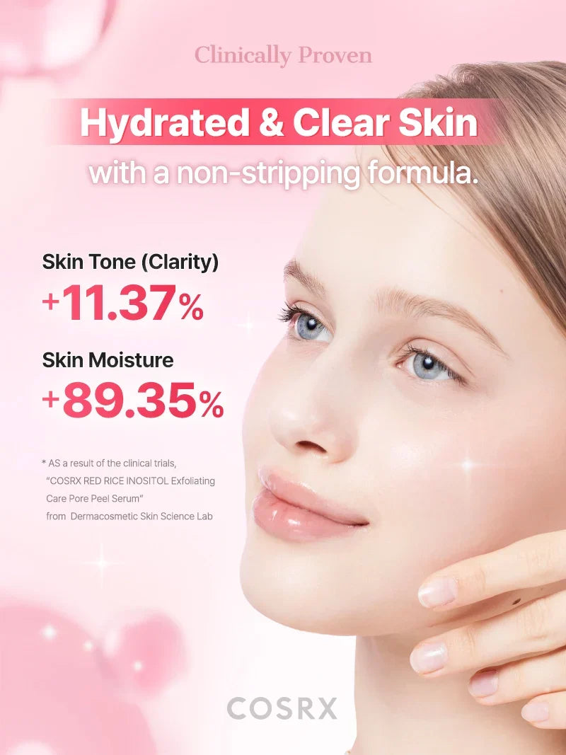 COSRX - Red Rice Inositol Exfoliating Care Pore Wash-Off Peel Serum 80ml