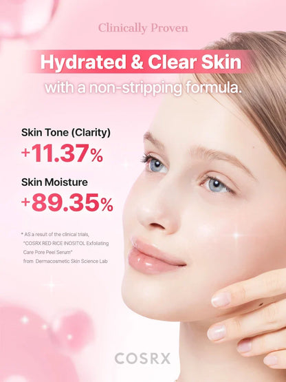 COSRX - Red Rice Inositol Exfoliating Care Pore Wash-Off Peel Serum 80ml