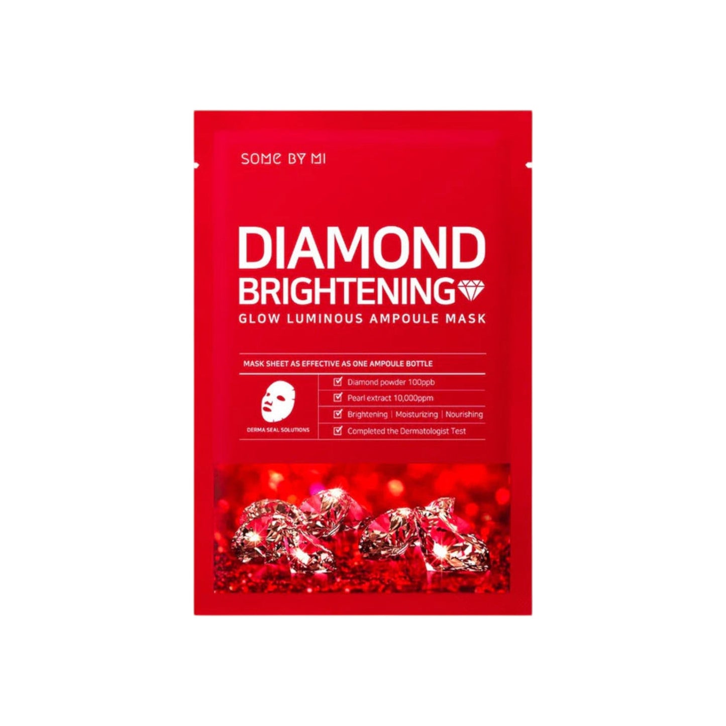 SOME BY MI Diamond Brightening Glow Luminous Ampoule Mask