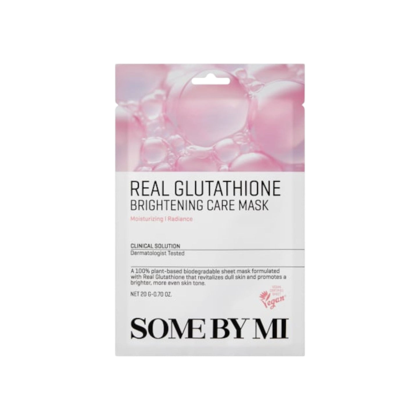 SOME BY MI Real Glutathione Brightening Care Mask – 27 g (Single)