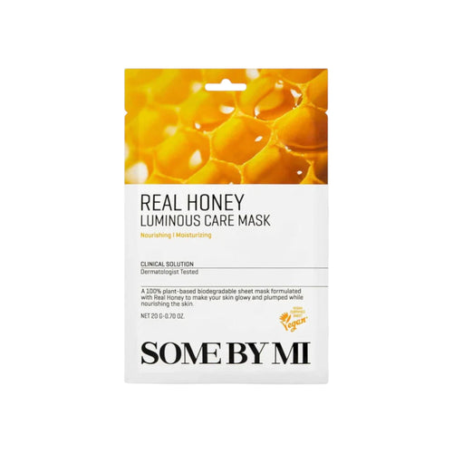 SOME BY MI Real Honey Luminous Care Mask – 27 g (Single)