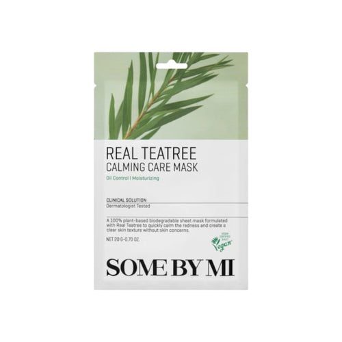 SOME BY MI Real Tea Tree Calming Care Mask – 27 g (Single)