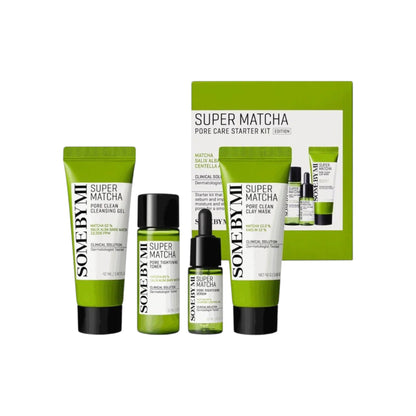 SOME BY MI Super Matcha Pore Care Starter Kit – 4 pcs