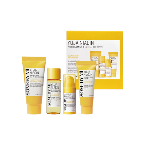 SOME BY MI Yuja Niacin Anti-Blemish Starter Kit – 4 pcs