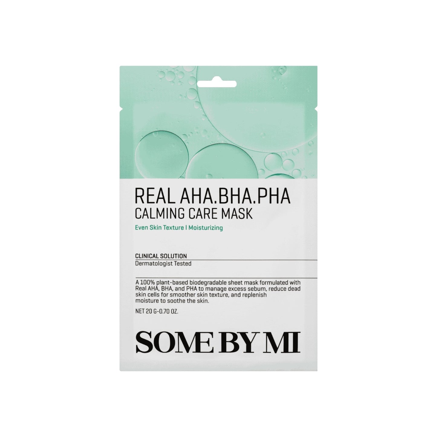 SOME BY MI - Real AHA-BHA-PHA Calming Care Mask 20g