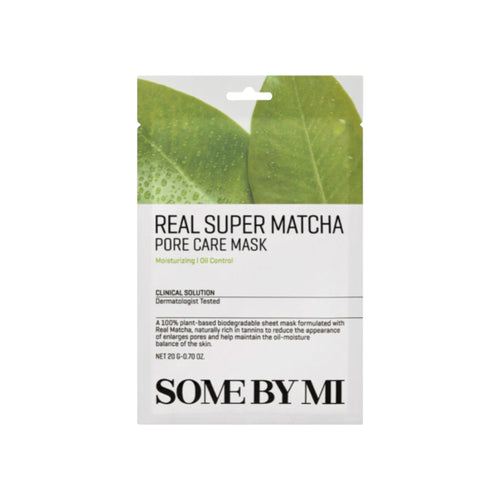 SOME BY MI - Real Super Matcha Pore Care Mask 20g