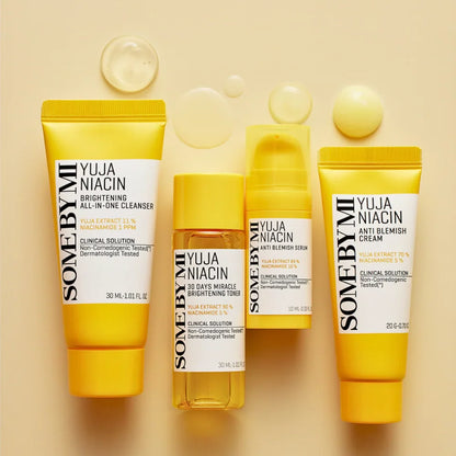 SOME BY MI Yuja Niacin Anti-Blemish Starter Kit – 4 pcs