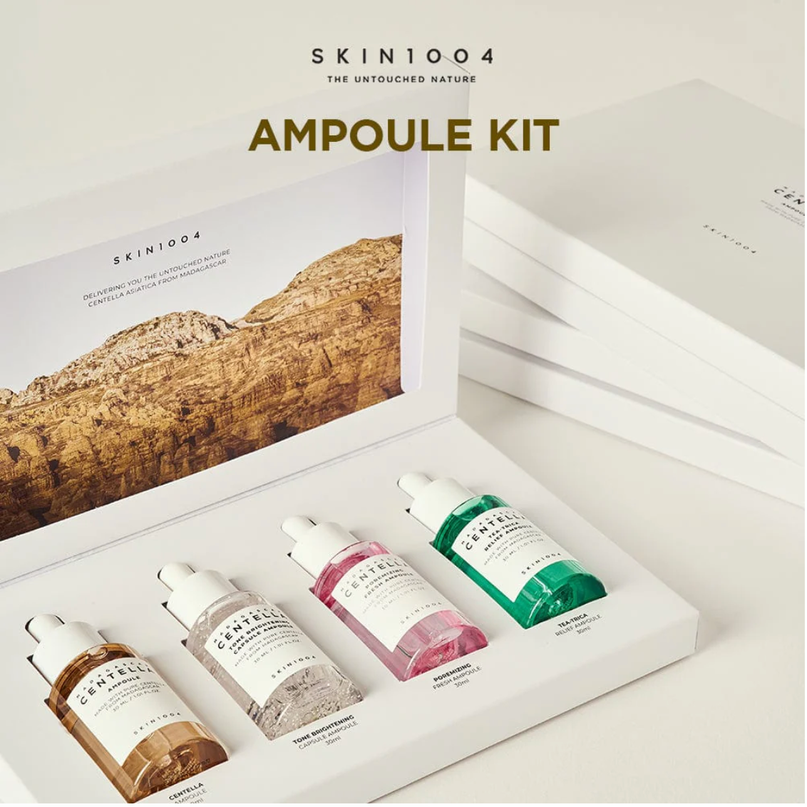 SKIN1004 Madagascar Centella Ampoule Kit – 30 ml x 4