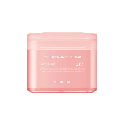 MEDIHEAL Collagen Ampoule Pad – 100 Pads