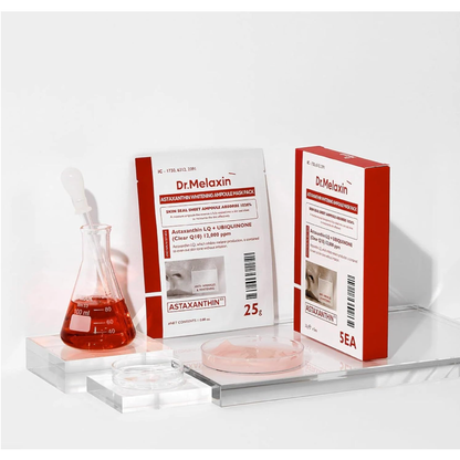 DR MELAXIN - TX-Astaxanthin Brightening Serum Mask 25gX5ea