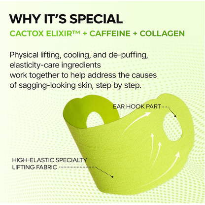 DR MELAXIN - Cactox Cooling V-Up Mask 9.3gX4ea