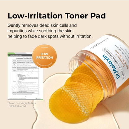 DR MELAXIN - TX-Kojic Acid Turmeric Toner Pad 190ml (70pads)