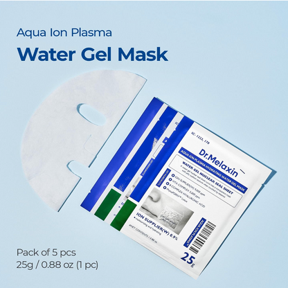 DR MELAXIN - Aqua Ion Plasma Hydrating Water Gel Mask 25gx5ea