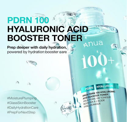 ANUA - PDRN 100 Hyaluronic Acid Booster Toner 250ml