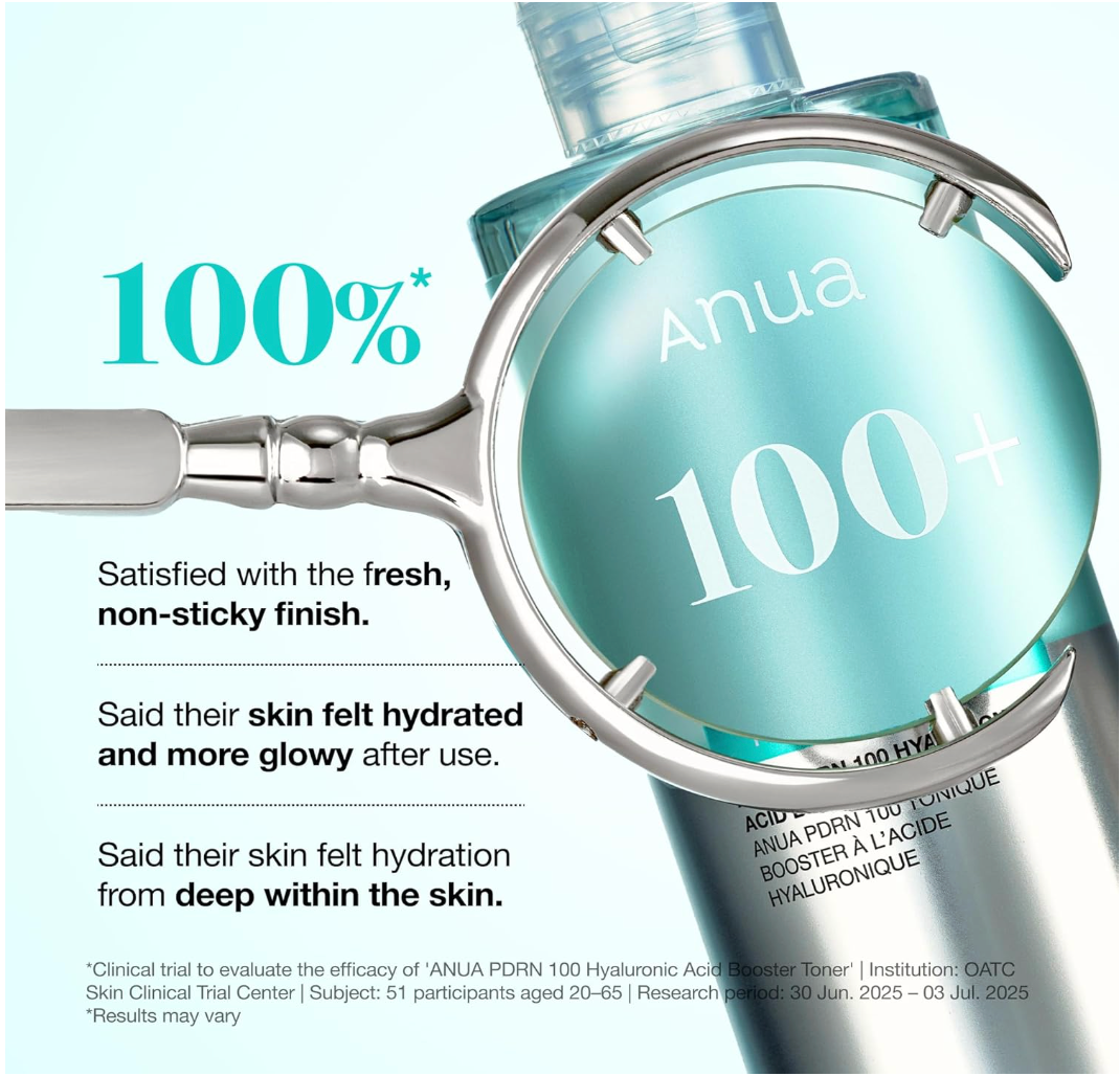 ANUA - PDRN 100 Hyaluronic Acid Booster Toner 250ml