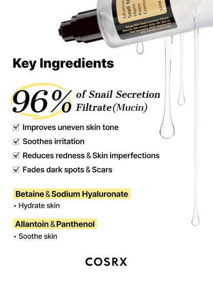 COSRX - Advanced Snail 96 Mucin Power Essence